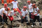 “我看到红十字旗帜了！”省委夏宝龙书记在救灾现场看望红十字救援队员（救援行动之三） - 红十字会