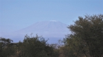 从宿营地远远眺望，可以看到乞力马扎罗山那一道洁白的雪线 - 浙江网