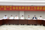 国家林业局、中国银监会在丽水召开林权抵押贷款工作调研座谈会 - 林业厅