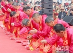 中国·洞头第八届妈祖平安节的祈福祭拜大典　方馨　摄 - 浙江新闻网