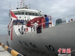 图为中国“向阳红10”科考船返航浙江舟山。　林波 摄 - 浙江新闻网