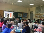 授课教室。　童笑雨 摄 - 浙江新闻网