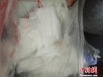图为：警方所缴毒品。　兰溪公安供图 摄 - 浙江新闻网