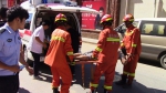 图为：施工人员被成功救出。金华消防供图 - 浙江新闻网