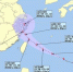 台风“泰利”未来96小时路径概率预报图。 浙江天气网提供 - 浙江新闻网