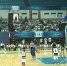 第13届全国学生运动会中学生篮球赛男子组决赛现场。　王题题　摄 - 浙江新闻网
