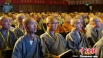 图为2017中国佛教讲经交流会现场。　灵隐寺　摄 - 浙江新闻网