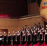 浙江音乐学院八秒合唱团上场表演。涂艺 - 浙江新闻网