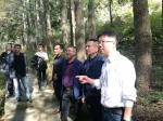 景宁县委副书记潘伟到草鱼塘森林公园调研 - 林业厅