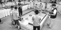 杭州下沙一场机器人比赛 全国600多个伢儿来“打擂” - 杭州网