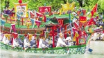 每年端午节，杭州骆家庄龙舟赛都吸引了大批游客。（资料照片） 本报记者 张孙超 阮西内 摄 - 浙江新闻网