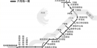 地铁6号线车站站名与位置公布 2020年建成 - 浙江网