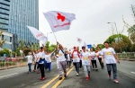 因爱而来——省红十字会组织志愿者参加2019九龙湖（宁波）国际半程马拉松慈爱主题系列活动 - 红十字会