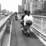 逆行、涉嫌酒驾、无牌摩托车 两小伙子在钱江三桥上摔得满脸是血 - 杭州网