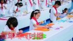 绘万米画卷庆六一、迎亚运 全省5.2万余名少年儿童现场创作 - 杭州网