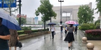 浙江迎连续降雨天气。　刘方齐　摄 - 浙江新闻网