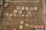 图为Y2窑内匣钵。宁波市文物考古研究所提供 - 浙江新闻网