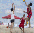 2019年浙江省青少年沙滩排球锦标赛现场。洞头宣传部供图 - 浙江网