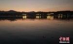 资料图：10月2日，浙江杭州西湖夜景流光溢彩，令人流连忘返。中新社记者 王刚 摄 - 浙江网