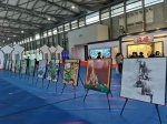 （图为：上海·绍兴周期间展出的十二时辰油画） - 浙江新闻网