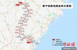 衢宁铁路走向示意图。中国铁路上海局集团有限公司供图 - 浙江新闻网