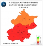 今明天北京雾霾笼罩 局地有重度霾 - 气象