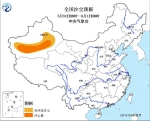 新疆皮山县昨晚现强沙尘暴 今沙尘将更加明显 - 气象