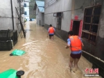 浙江遂昌受降雨影响发生洪涝 当地公安紧急救援 - 浙江新闻网