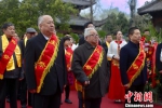 “戊戌元宵钱王祭”活动现场。　钱晨菲 摄 - 浙江网