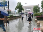 浙江迎连续降雨天气。　刘方齐　摄 - 浙江新闻网